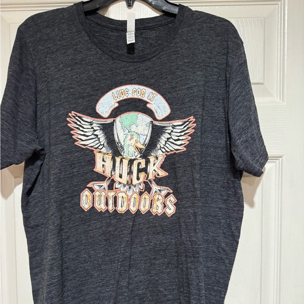 Large Huck Outdoors t-shirt